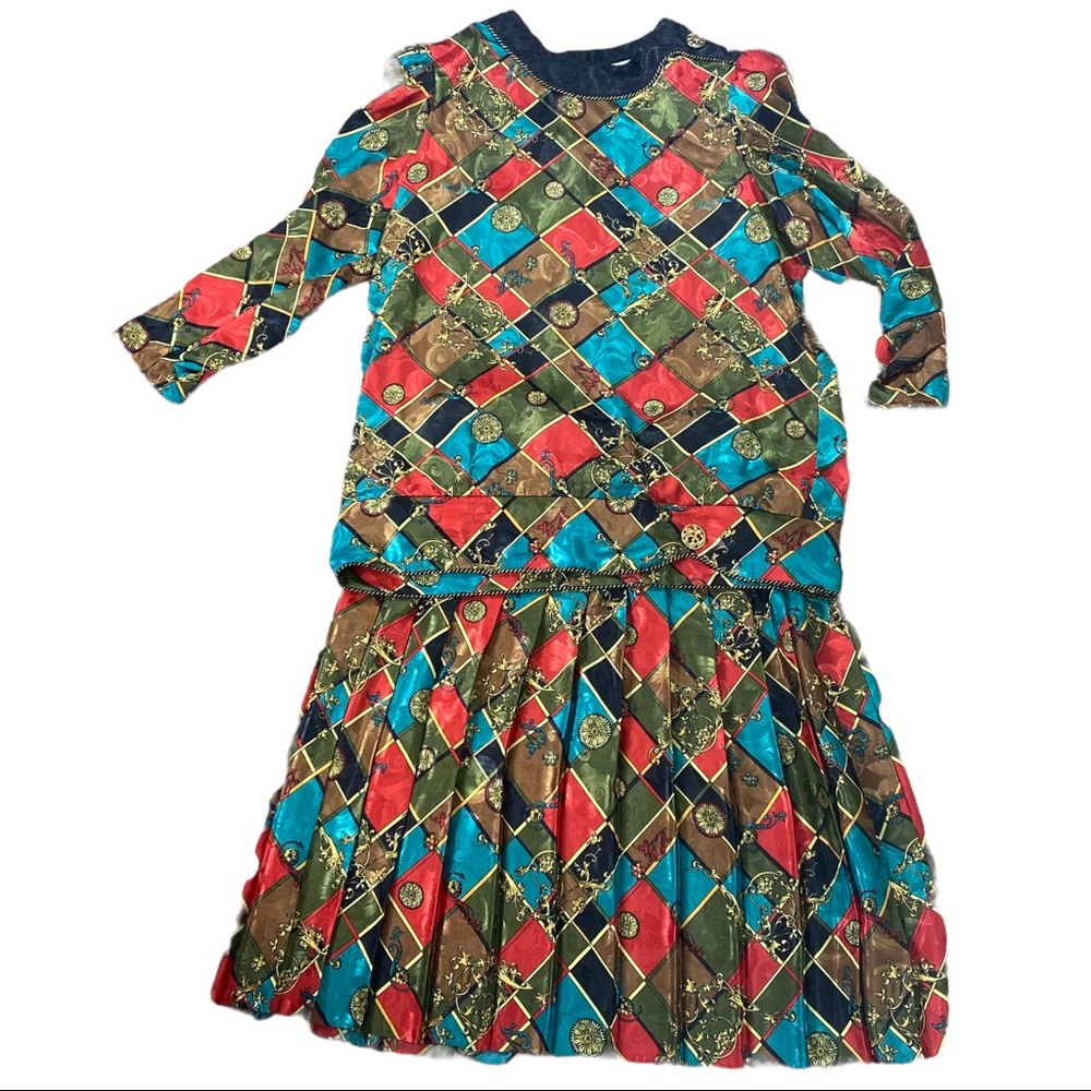 Vintage Jo Hanna York Skirt Set Size 20